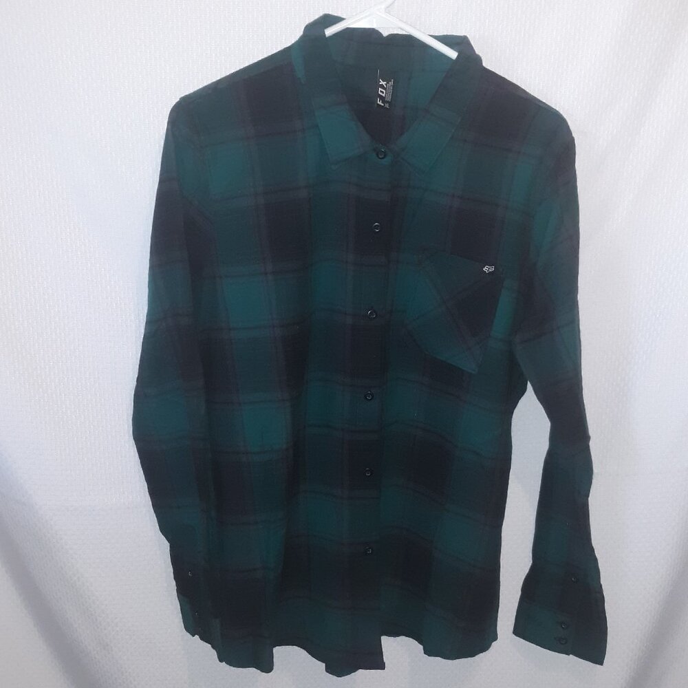 Fox Long Sleeve Dress Shirt - Mens